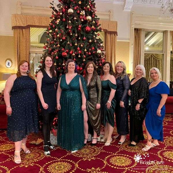 Bright Care team at Christmas