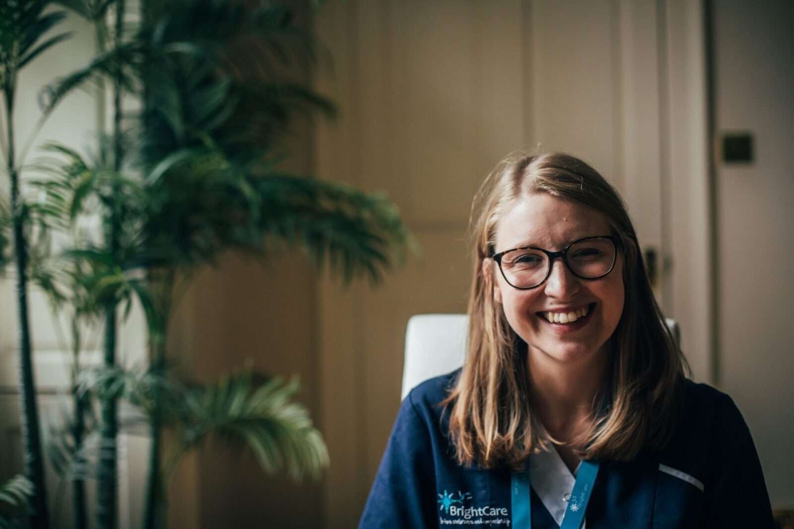 Bright Carer smiling