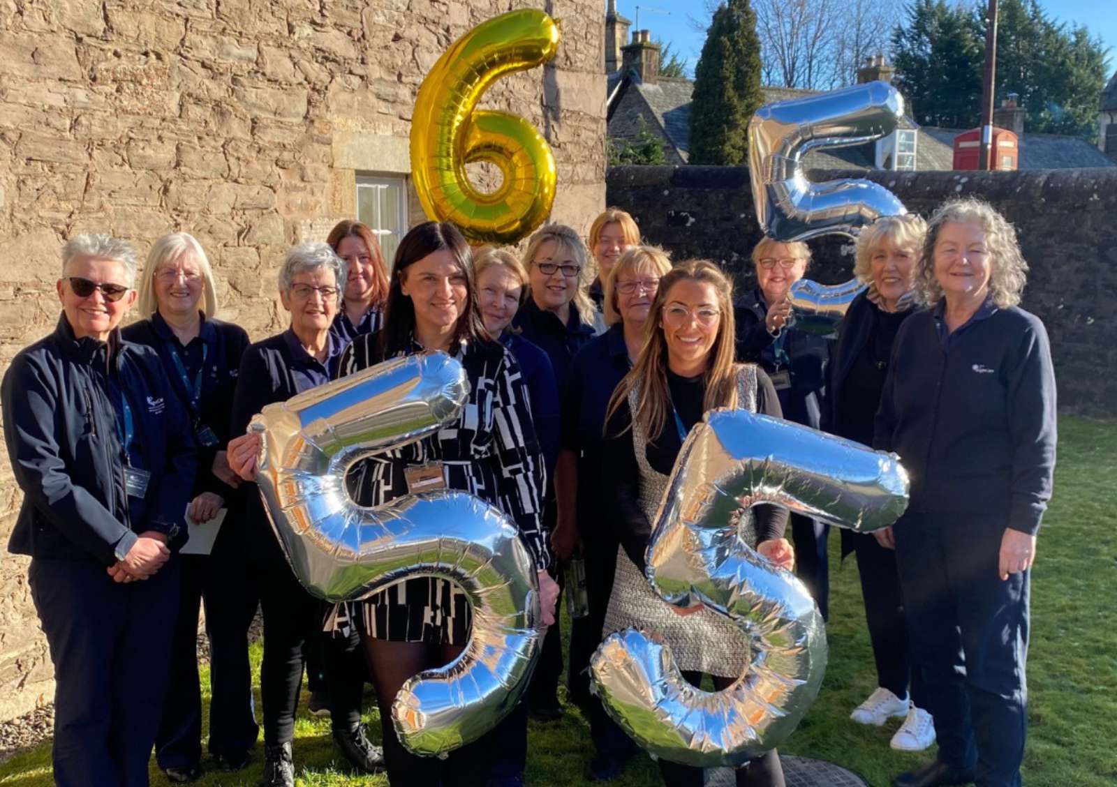 Bright Care Stirling celebrating good results