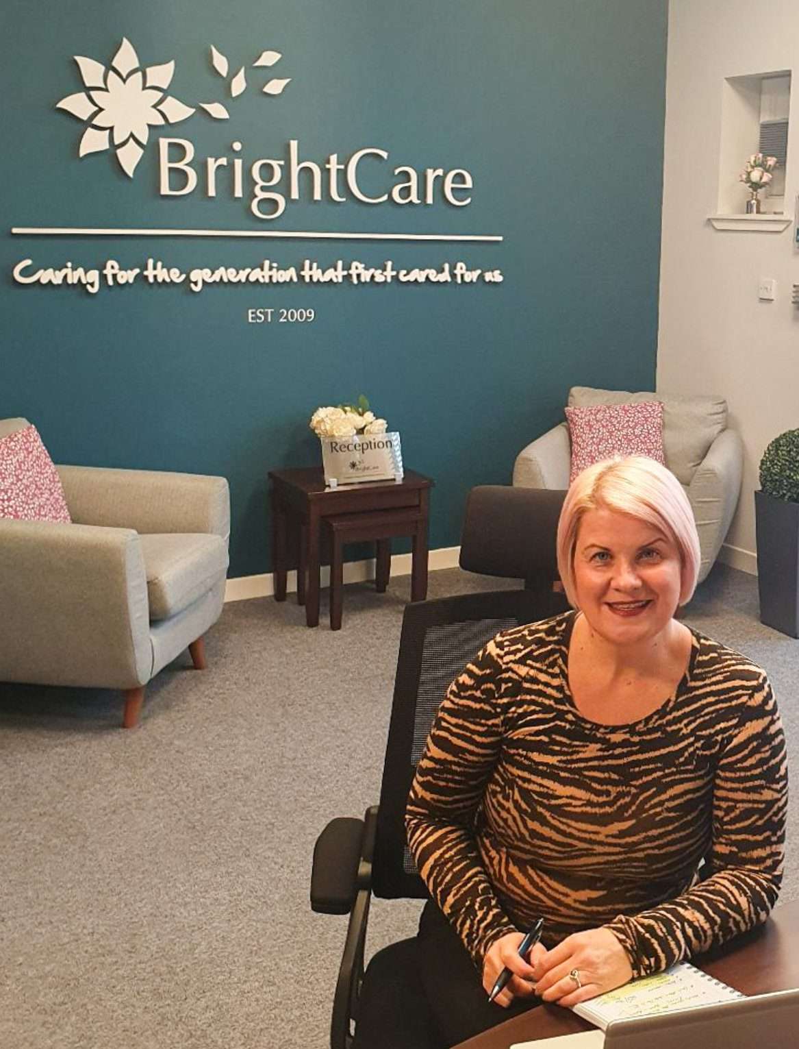 Gayle, elderly care work manager