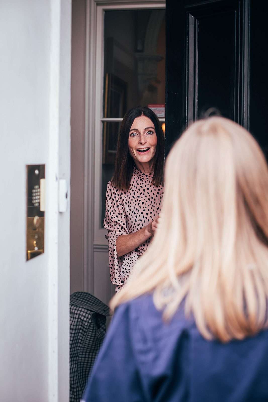 In-home Carer arriving