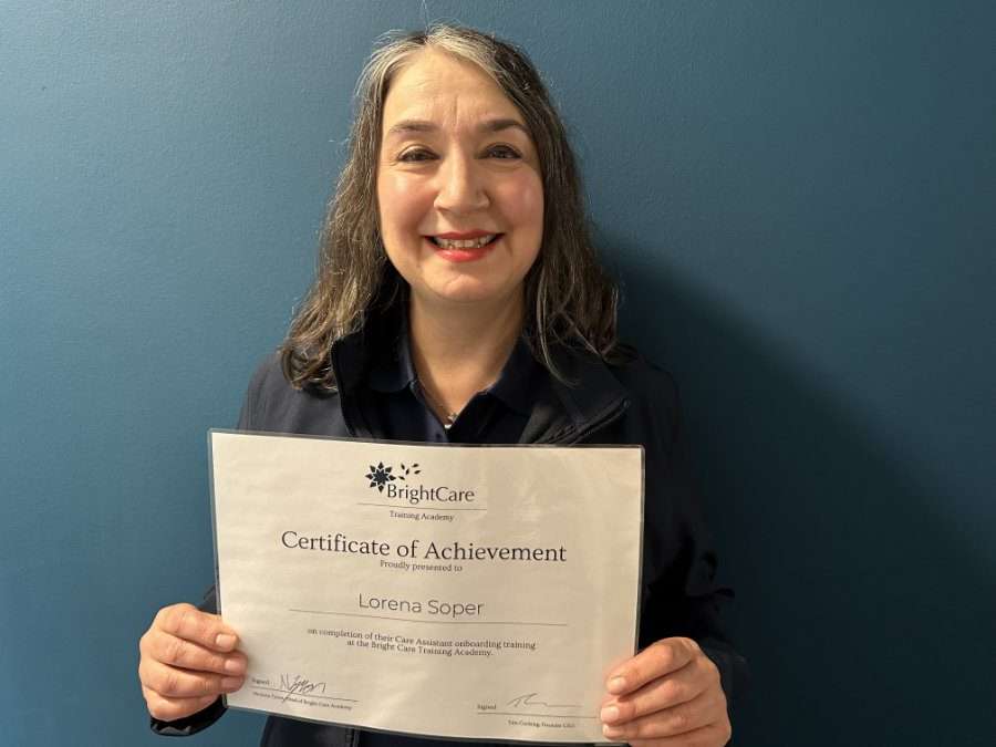 Training in care certificate